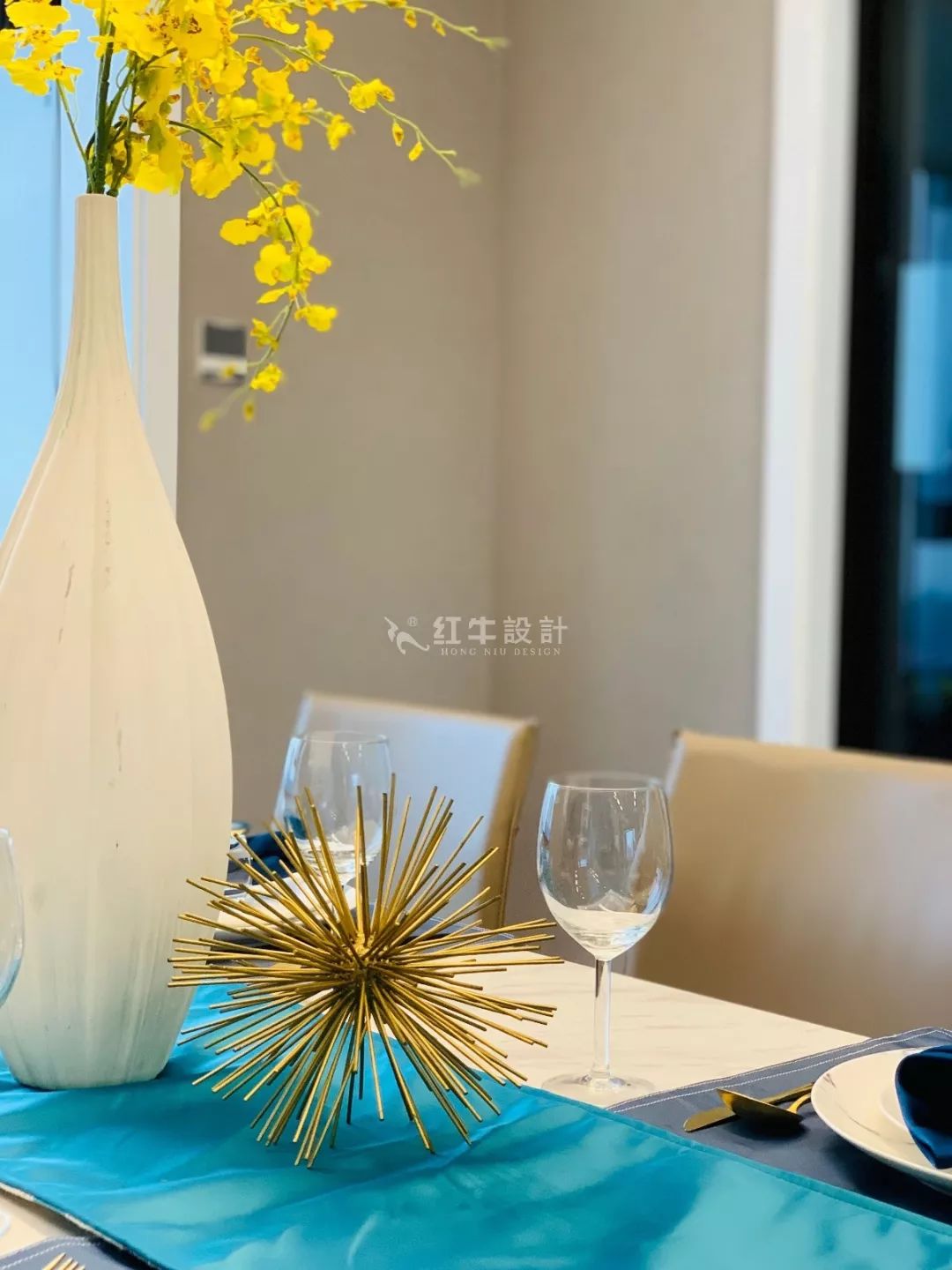 南京保利國際社區(qū)140㎡現代風格--四室二廳大戶型，寬敞開闊又舒適！08餐廳設計