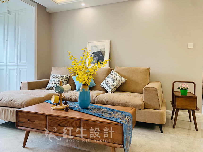 保利國(guó)際社區(qū)115㎡現(xiàn)代風(fēng)格--想現(xiàn)場(chǎng)參觀新裝好的房子嗎？這里就有哦！01劉曉芳_保利國(guó)際社區(qū)-89㎡-北歐風(fēng)格
