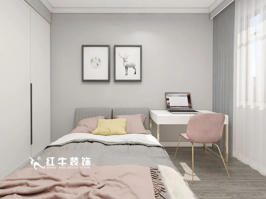 劉萍萍_仙龍灣山莊90㎡輕奢風(fēng)格｜加入一點(diǎn)金屬線條，這個(gè)家高級(jí)又溫柔！10