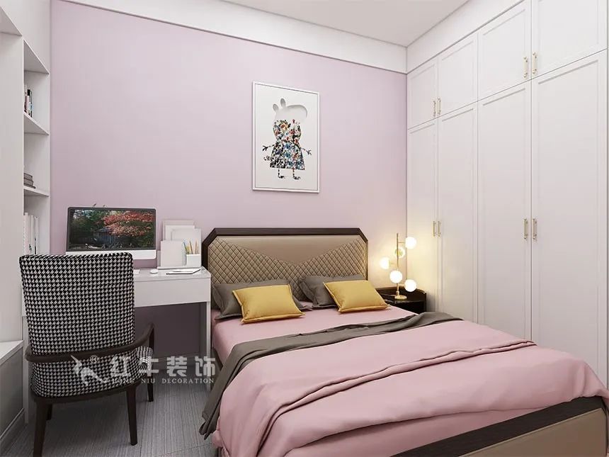 140㎡四房改三房，改善型住宅就要這樣設(shè)計(jì)！（蔡成昊_泊云間140㎡現(xiàn)代輕奢風(fēng)格_4室2廳2衛(wèi)_新房裝修_半包￥106935）12