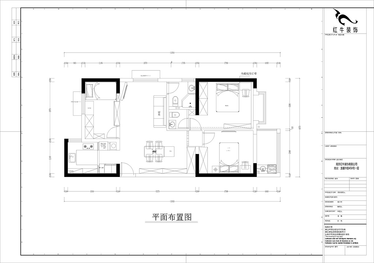 孟憲濤｜觀泓雅苑A區(qū)6-2101-115㎡-法式南洋復(fù)古風(fēng)格｜3室1廳2衛(wèi)｜新房裝修｜定制家｜全包16萬(wàn)｜00_02平面布置圖