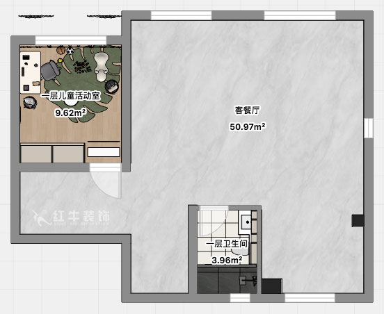 南京138㎡現(xiàn)代復(fù)式裝修，美學(xué)與家居共生！