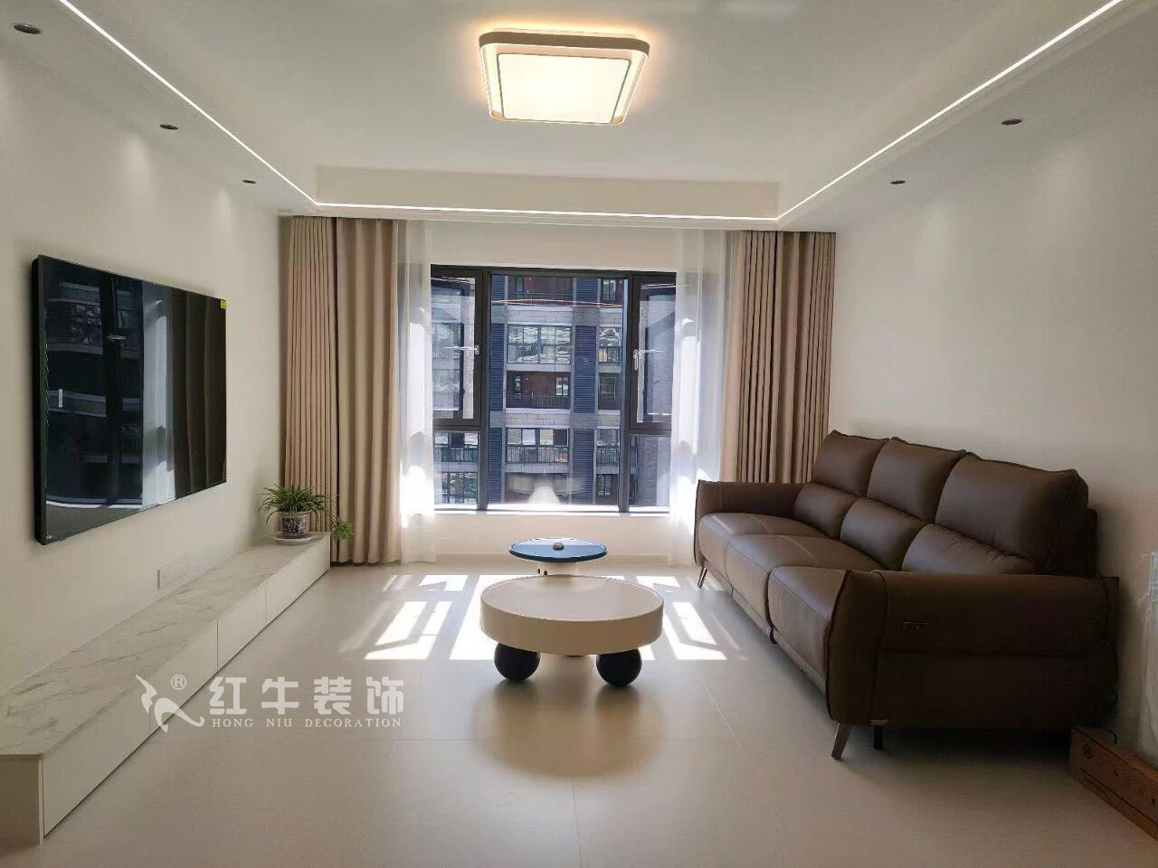 【實(shí)景落地】南京148㎡婚房裝修，實(shí)景比效果還驚艷，又一戶理想家完美交付！03實(shí)景圖1280x960